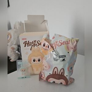 Have A Seat Labubu Keychain By Pop Mart - Ququ #2